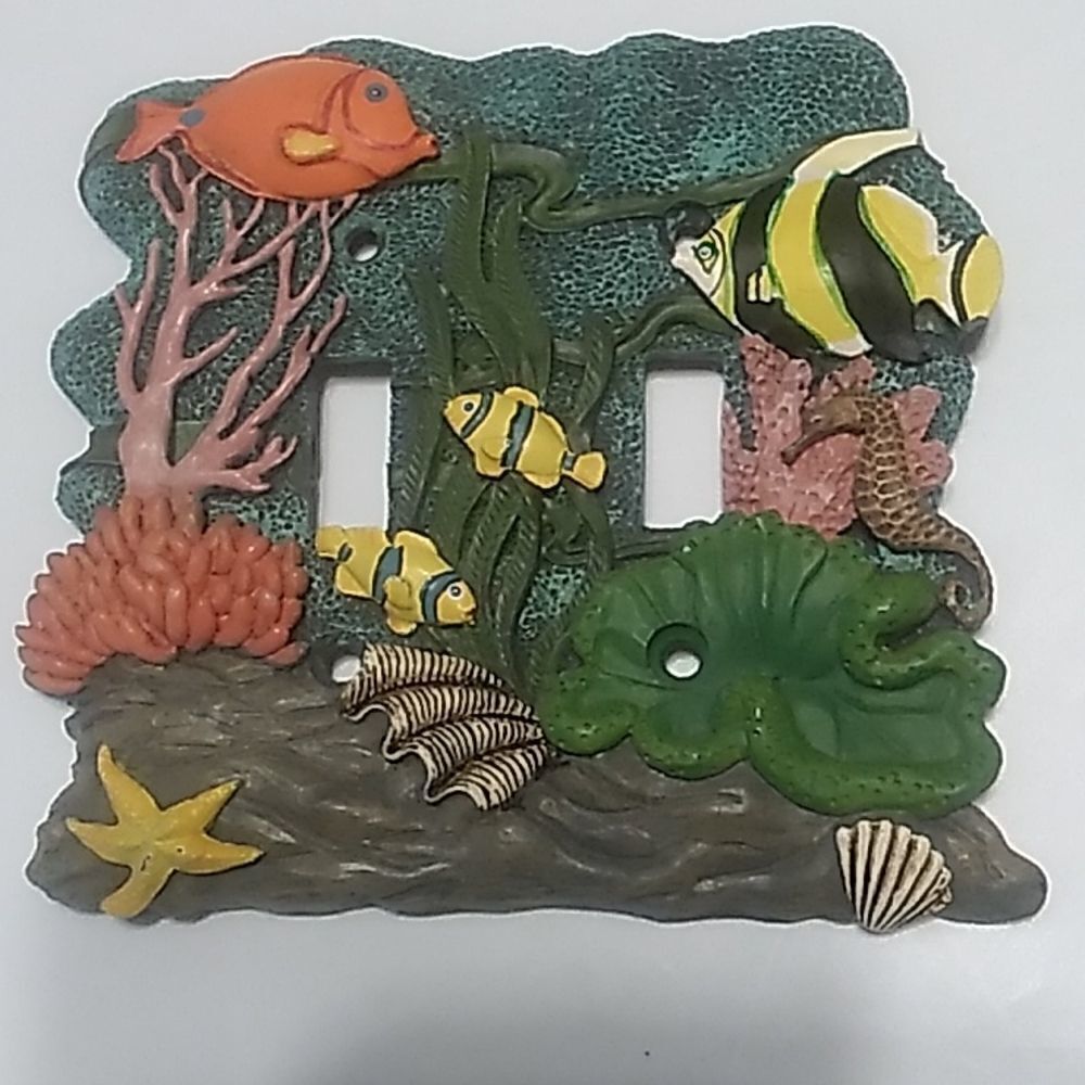 Double Light Switch Wall Plate